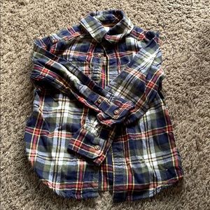 Boys flannel shirt
